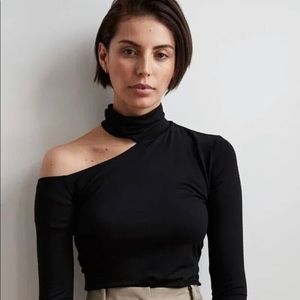 Marcella NYC Chloe Evan Cut Out Blouse